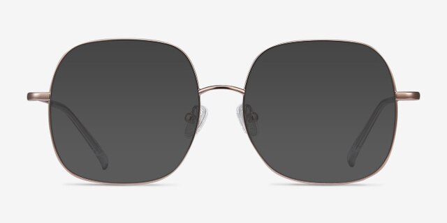 Movement Or rose MétalMontures de lunettes de vue d'EyeBuyDirect, Avec des Verres Teintés