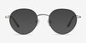 Retell Green MetalEyeglass Frames from EyeBuyDirect, with Tinted Lenses