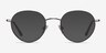 Retell Noir MétalMontures de lunettes de vue d'EyeBuyDirect, Avec des Verres Teintés