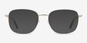 Aspect Doré MétalMontures de lunettes de vue d'EyeBuyDirect, Avec des Verres Teintés
