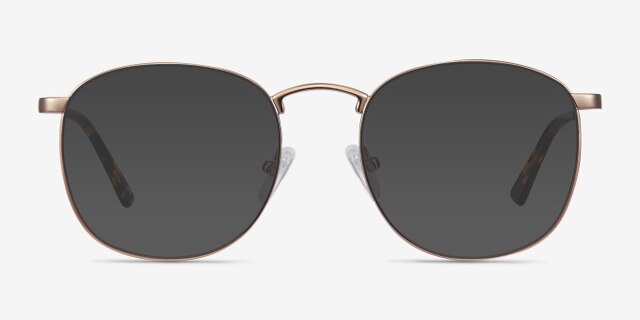 St Michel Rose Gold MetalEyeglass Frames from EyeBuyDirect, with Tinted Lenses