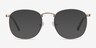 St Michel Rose Gold MetalEyeglass Frames from EyeBuyDirect, with Tinted Lenses