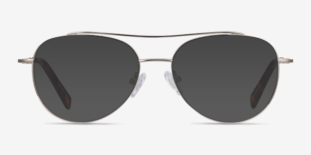 Max Gold MetalEyeglass Frames from EyeBuyDirect, with Tinted Lenses