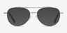 Max Gold MetalEyeglass Frames from EyeBuyDirect, with Tinted Lenses