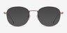 Vantage Rose Gold MetalEyeglass Frames from EyeBuyDirect, with Tinted Lenses