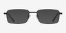 Arco Noir MétalMontures de lunettes de vue d'EyeBuyDirect, Avec des Verres Teintés