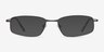 Destined Gunmetal MétalMontures de lunettes de vue d'EyeBuyDirect, Avec des Verres Teintés