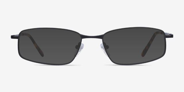 Destined Black MetalEyeglass Frames from EyeBuyDirect, with Tinted Lenses