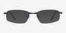 Destined Black MetalEyeglass Frames from EyeBuyDirect, with Tinted Lenses