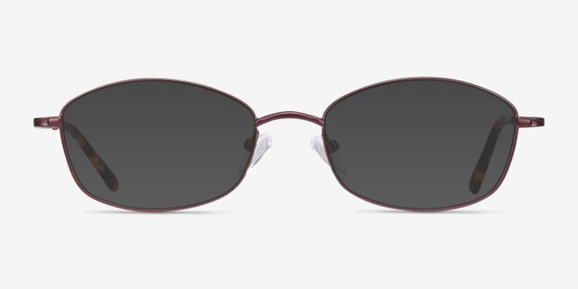 Betty Brun MétalMontures de lunettes de vue d'EyeBuyDirect, Avec des Verres Teintés