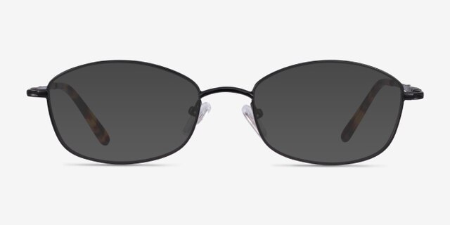 Betty Black MetalEyeglass Frames from EyeBuyDirect, with Tinted Lenses
