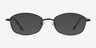 Betty Black MetalEyeglass Frames from EyeBuyDirect, with Tinted Lenses