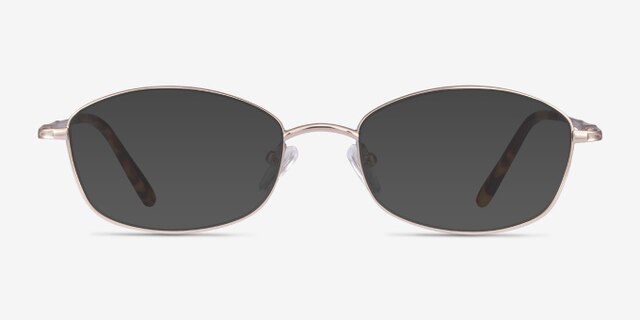 Betty Gold MetalEyeglass Frames from EyeBuyDirect, with Tinted Lenses
