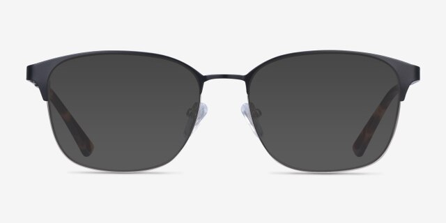 Chambery Black MetalEyeglass Frames from EyeBuyDirect, with Tinted Lenses