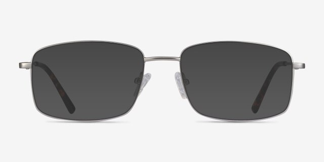 Onex Argenté MétalMontures de lunettes de vue d'EyeBuyDirect, Avec des Verres Teintés