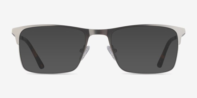 Vigo Silver MetalEyeglass Frames from EyeBuyDirect, with Tinted Lenses