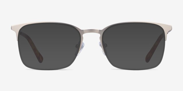 Vimy Gold MetalEyeglass Frames from EyeBuyDirect, with Tinted Lenses