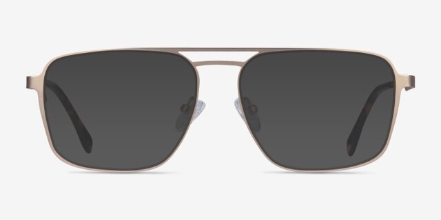 Gallo Gold MetalEyeglass Frames from EyeBuyDirect, with Tinted Lenses