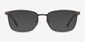 Strategy Gunmetal MetalEyeglass Frames from EyeBuyDirect, with Tinted Lenses