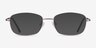 Path Purple MetalEyeglass Frames from EyeBuyDirect, with Tinted Lenses