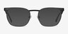 Soulist Black MetalEyeglass Frames from EyeBuyDirect, with Tinted Lenses