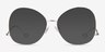 Renata Gold MetalEyeglass Frames from EyeBuyDirect, with Tinted Lenses