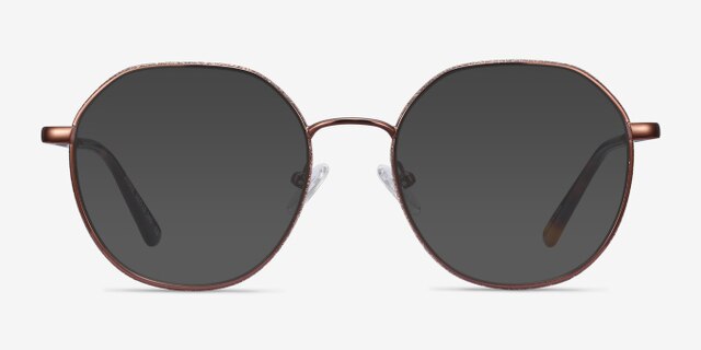 Sylvie Brun MétalMontures de lunettes de vue d'EyeBuyDirect, Avec des Verres Teintés