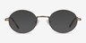 Equinox Bronze MetalEyeglass Frames from EyeBuyDirect, with Tinted Lenses