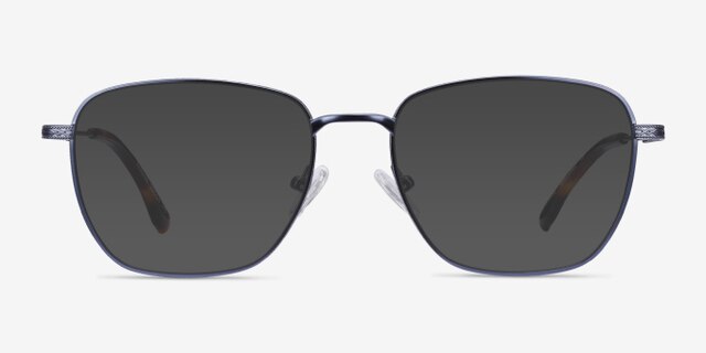 Throne Blue MetalEyeglass Frames from EyeBuyDirect, with Tinted Lenses