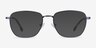 Throne Blue MetalEyeglass Frames from EyeBuyDirect, with Tinted Lenses