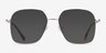 Roman Golden MetalEyeglass Frames from EyeBuyDirect, with Tinted Lenses