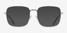 Dorato Argenté MétalMontures de lunettes de vue d'EyeBuyDirect, Avec des Verres Teintés