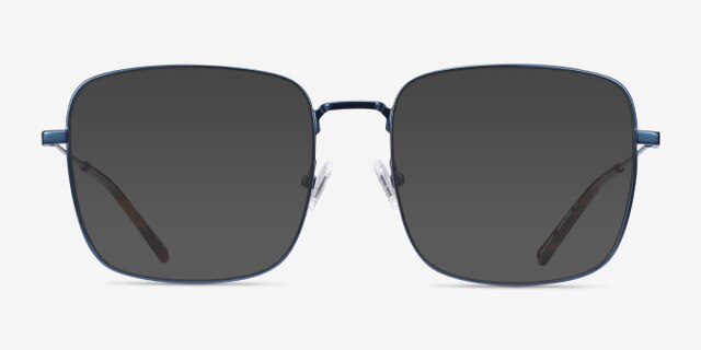 Dorato Navy MetalEyeglass Frames from EyeBuyDirect, with Tinted Lenses