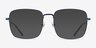 Dorato Navy MetalEyeglass Frames from EyeBuyDirect, with Tinted Lenses