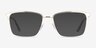 Nathaniel Gold MetalEyeglass Frames from EyeBuyDirect, with Tinted Lenses