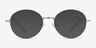 Arbus Purple & Gold MetalEyeglass Frames from EyeBuyDirect, with Tinted Lenses