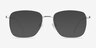 Kusama White & Silver MetalEyeglass Frames from EyeBuyDirect, with Tinted Lenses