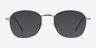 Keith Green & Gold MetalEyeglass Frames from EyeBuyDirect, with Tinted Lenses