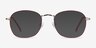 Keith Red & Gold MétalMontures de lunettes de vue d'EyeBuyDirect, Avec des Verres Teintés