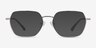 Marlow Silver MetalEyeglass Frames from EyeBuyDirect, with Tinted Lenses