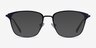Karter Navy MetalEyeglass Frames from EyeBuyDirect, with Tinted Lenses