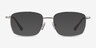 Costin Silver MetalEyeglass Frames from EyeBuyDirect, with Tinted Lenses