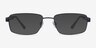Bob Navy Carbon-fiberEyeglass Frames from EyeBuyDirect, with Tinted Lenses