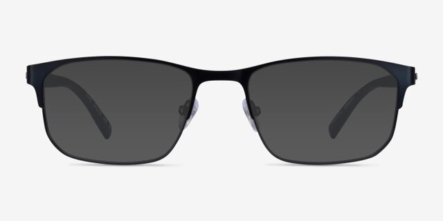 Clint Petrol Blue Carbon-fiberMontures de lunettes de vue d'EyeBuyDirect, Avec des Verres Teintés