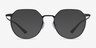 Alum Gunmetal Aluminium-alloyEyeglass Frames from EyeBuyDirect, with Tinted Lenses