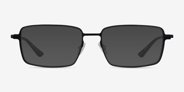 Celsius Black Aluminium-alloyEyeglass Frames from EyeBuyDirect, with Tinted Lenses