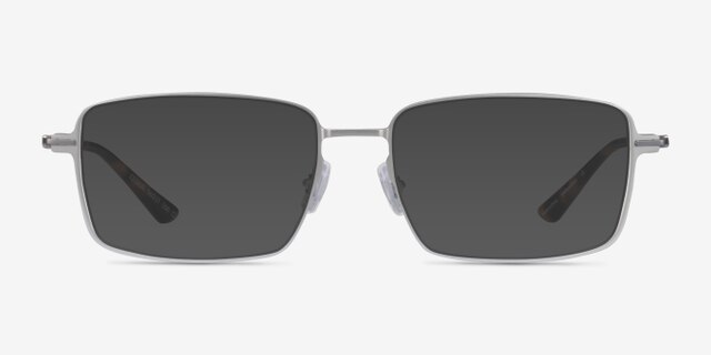 Celsius Light Silver Aluminium-alloyMontures de lunettes de vue d'EyeBuyDirect, Avec des Verres Teintés