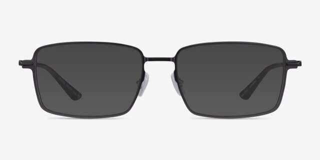 Celsius Gunmetal Aluminium-alloyEyeglass Frames from EyeBuyDirect, with Tinted Lenses