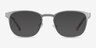 Bellamy Silver MetalEyeglass Frames from EyeBuyDirect, with Tinted Lenses