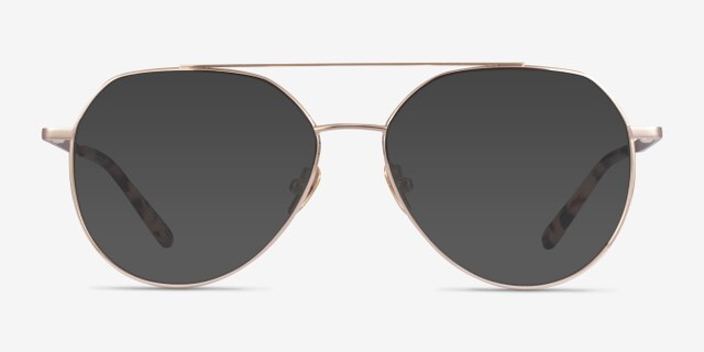 Benny Gold MetalEyeglass Frames from EyeBuyDirect, with Tinted Lenses